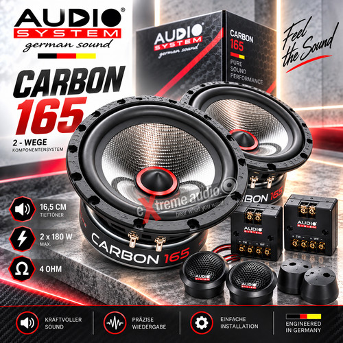 Sistema audio carbon - carbon, 165